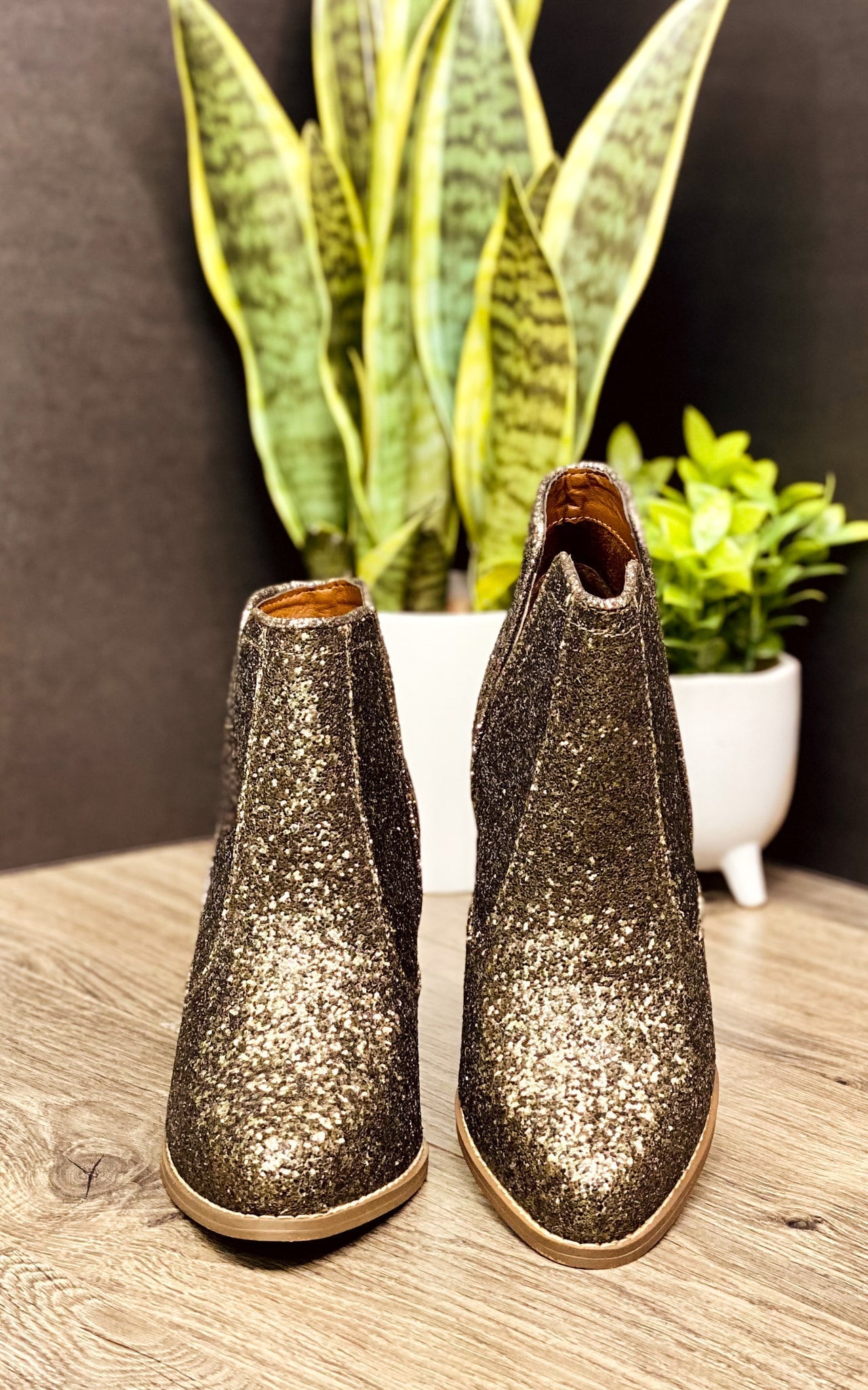 Fiera Booties in Bronze MadreForte LLC