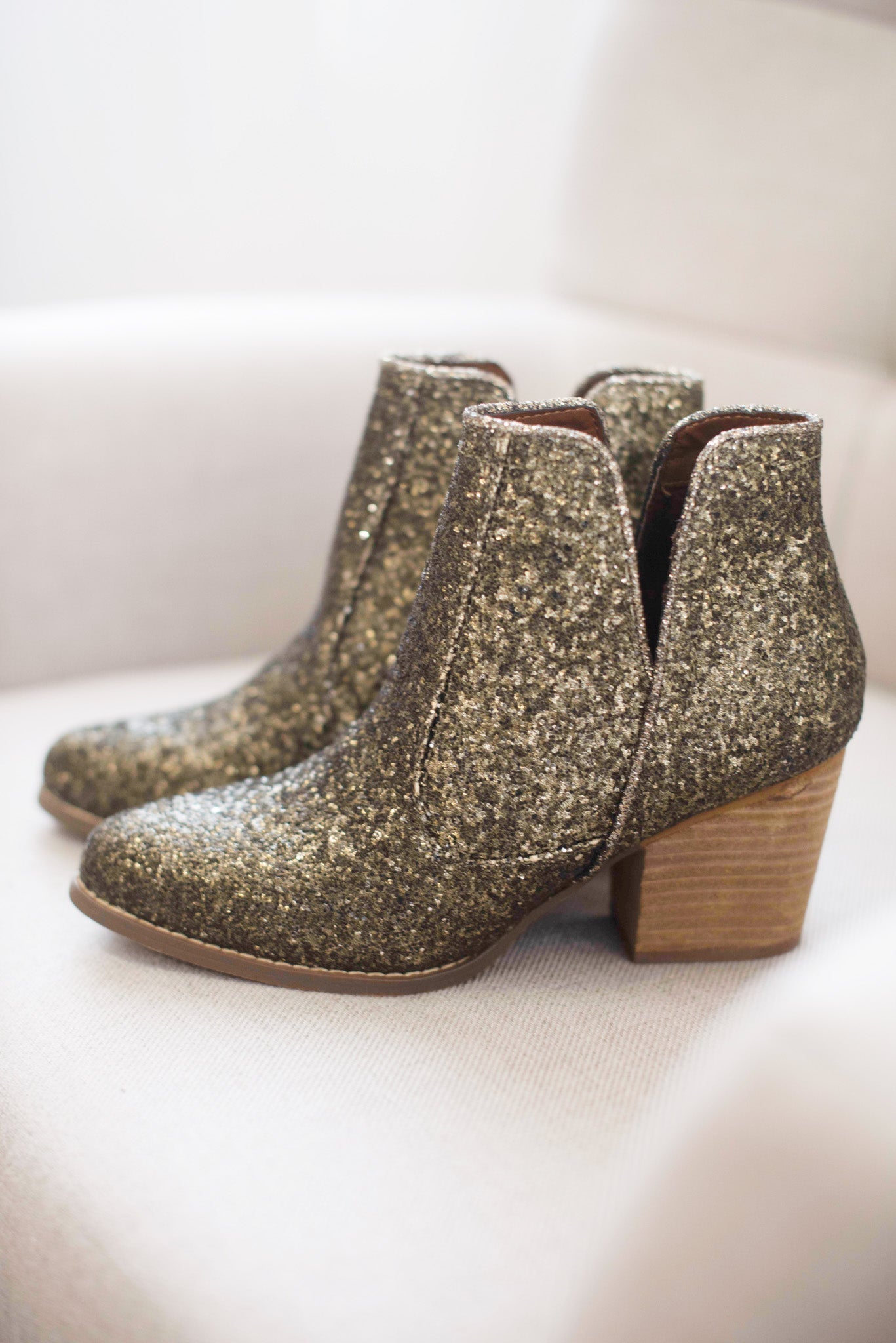 Fiera Booties in Bronze MadreForte LLC