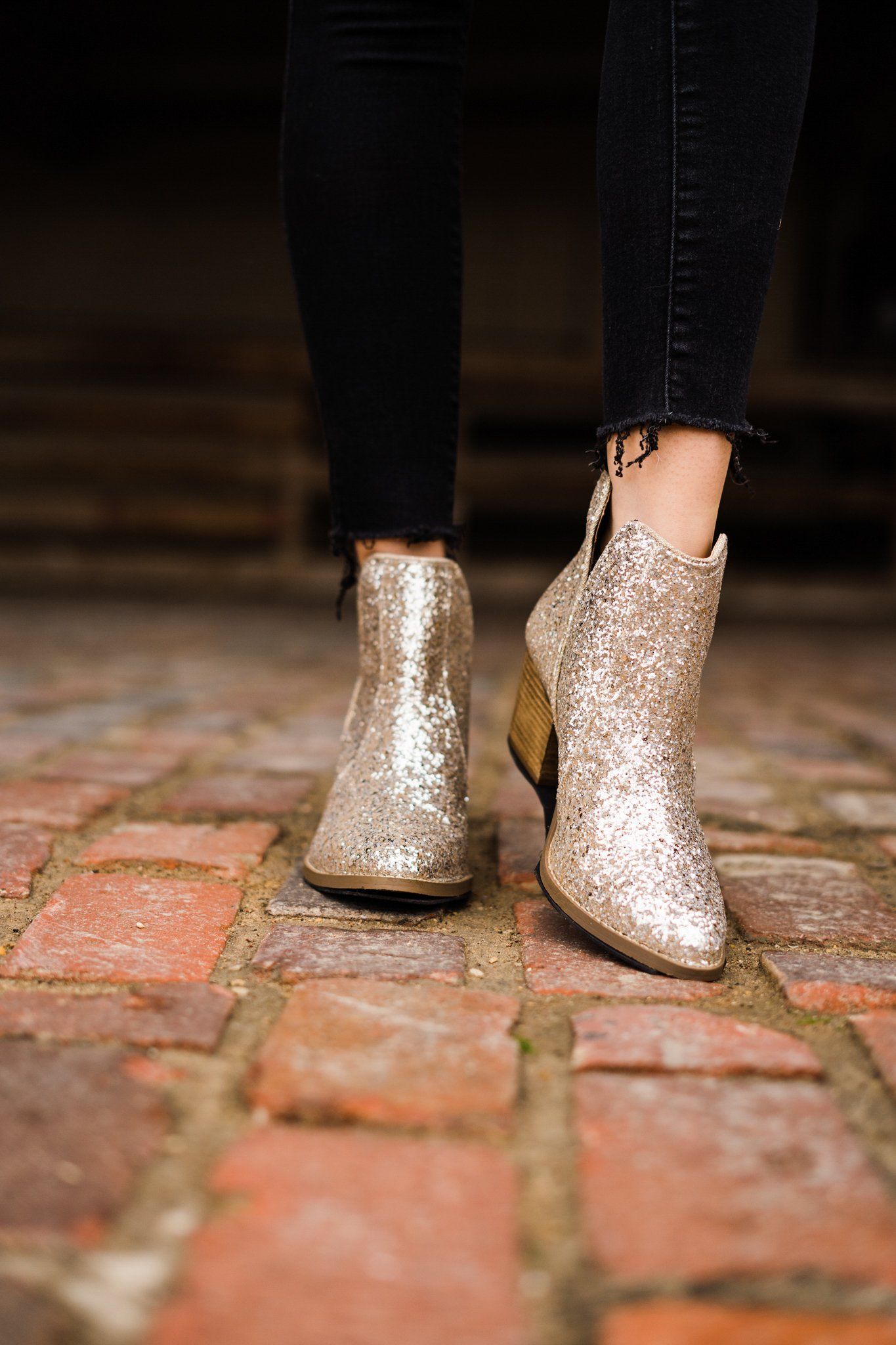 Fiera Booties in Gold MadreForte LLC