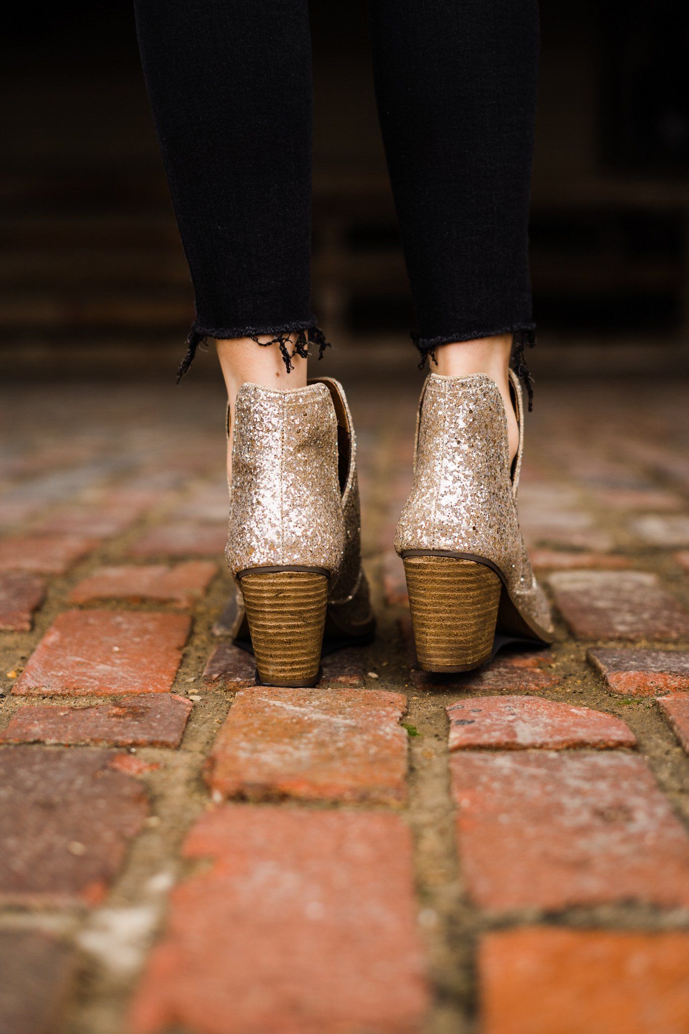 Fiera Booties in Gold MadreForte LLC