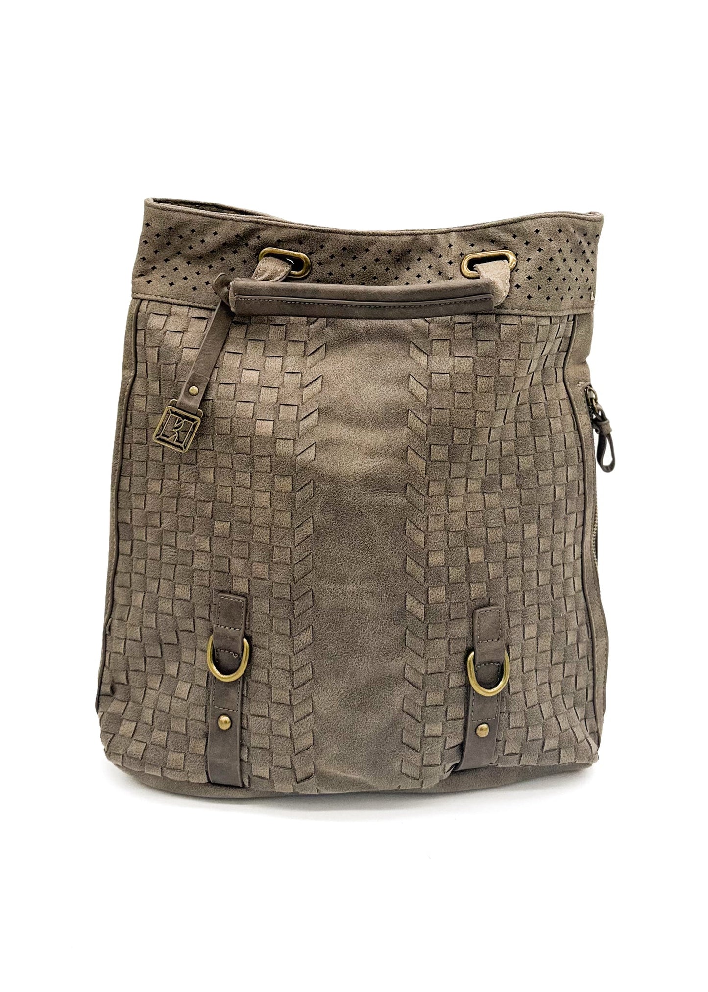 Giggy Backpack in Taupe MadreForte LLC