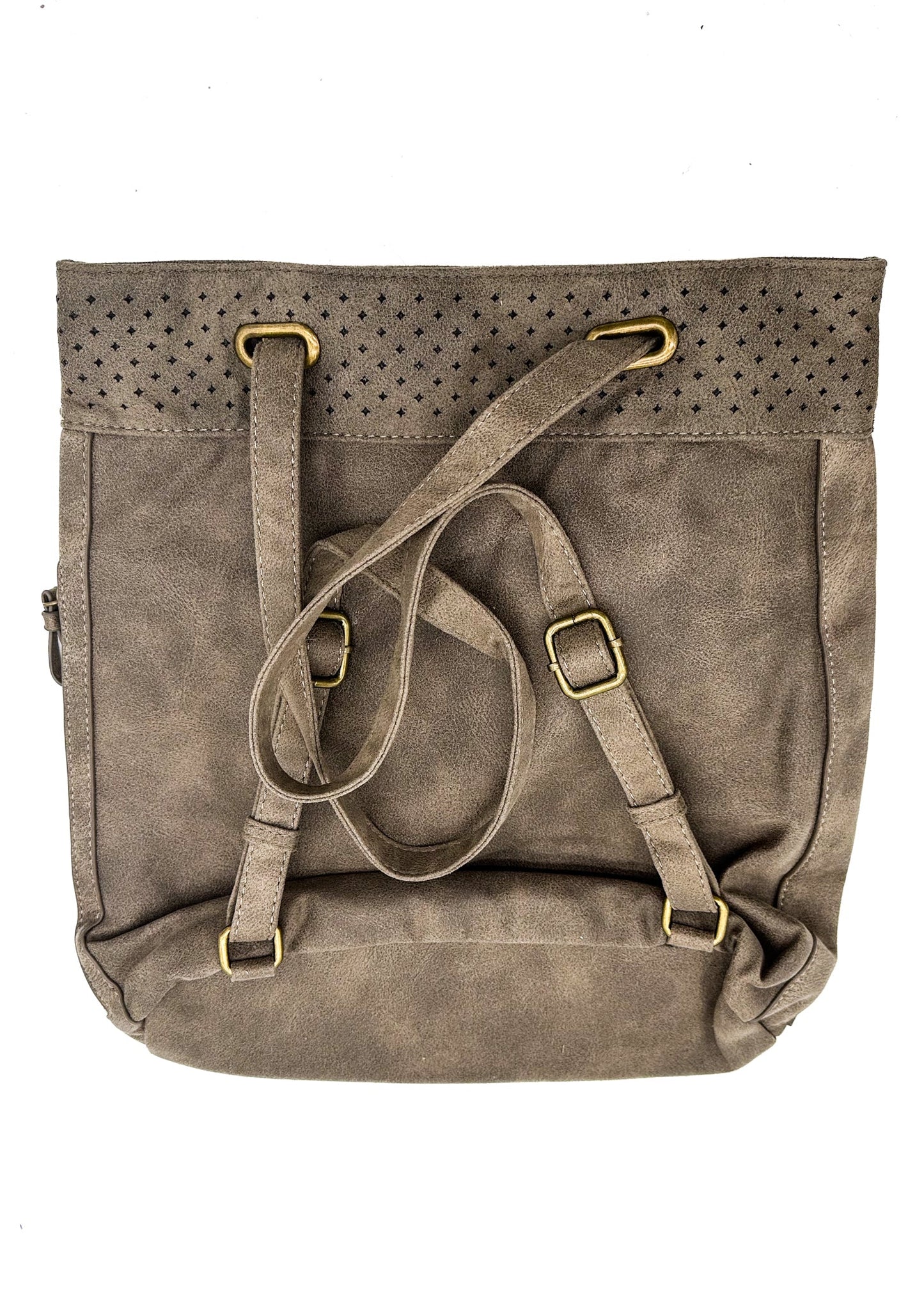 Giggy Backpack in Taupe MadreForte LLC