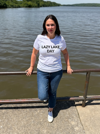 Lazy Lake Day Tee