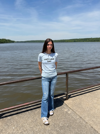 Lazy Lake Day Tee