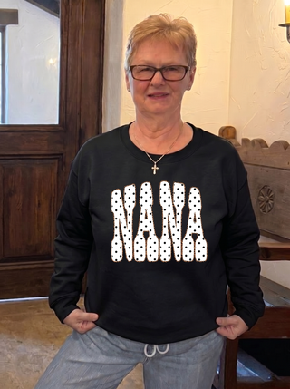 Polka Dot Nana Sweatshirt
