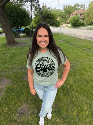 Fueled By Coffee and Dogs| T-Shirt