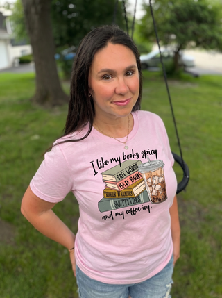 I like my books spicy Tee