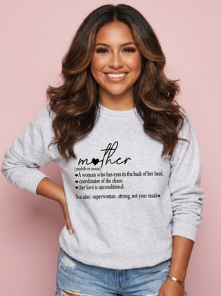 Mother Definition| Sweatshirt