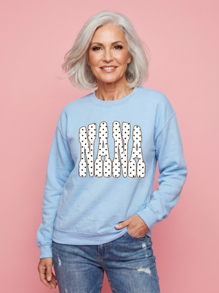 Polka Dot Nana Sweatshirt