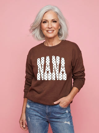 Polka Dot Nana Sweatshirt