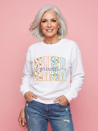 Floral Nana Sweatshirt