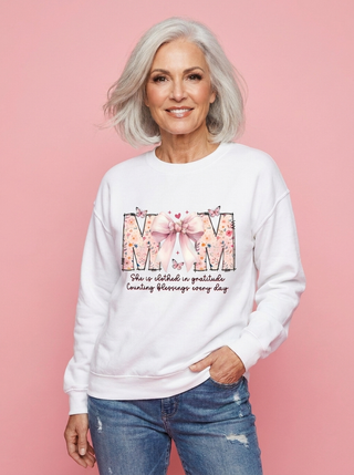 Mom Bow| Sweatshirt