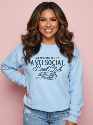 Members Only AntiSocial Book Club Sweatshirt