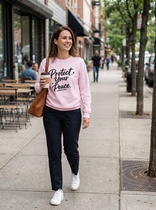 Protect Your Peace Graphic Sweatshirt
