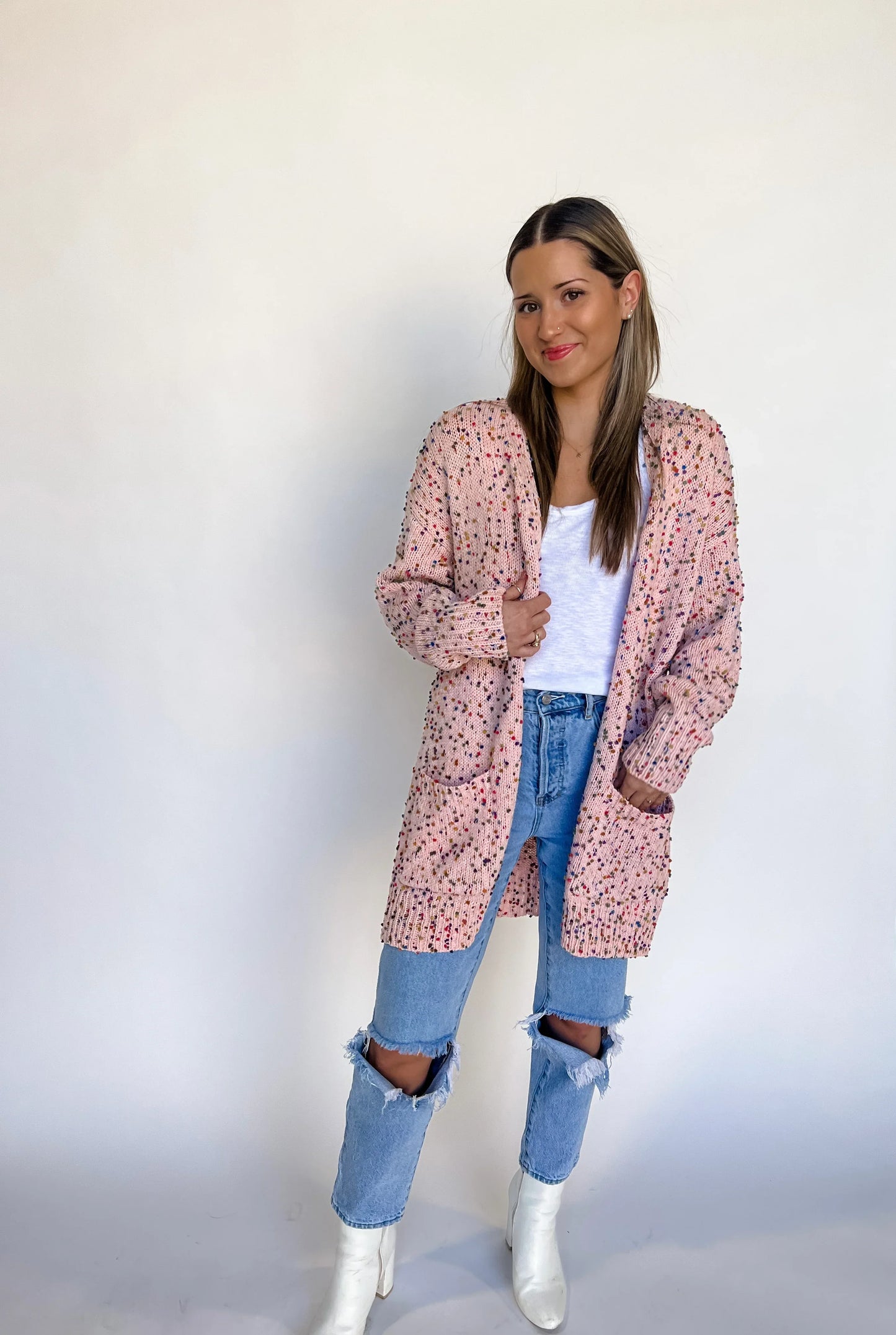 PREORDER: Spring Miley Dot Cardigans in Five Colors MadreForte LLC