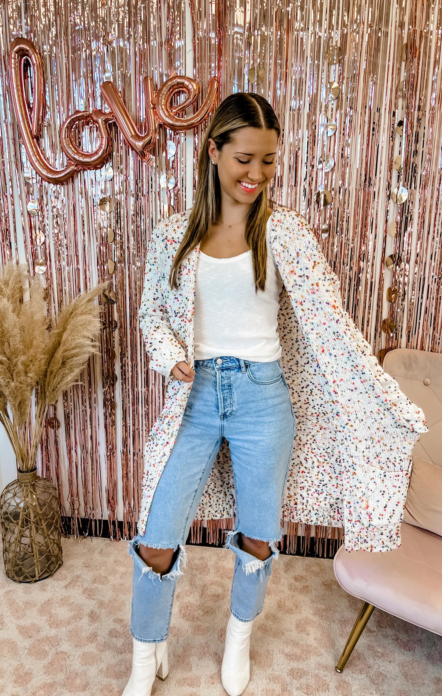 PREORDER: Spring Miley Dot Cardigans in Five Colors MadreForte LLC