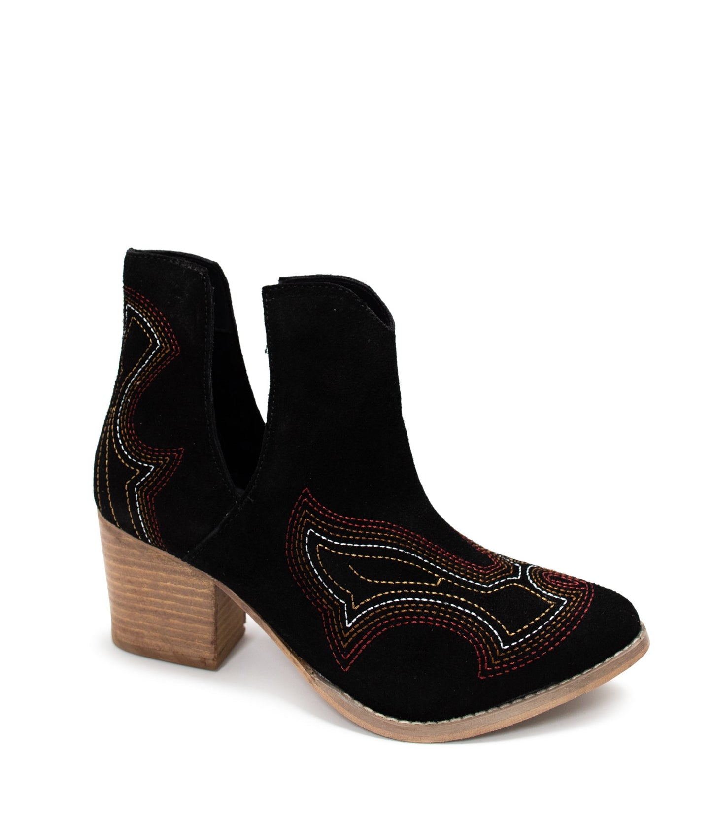 Journee Ankle Boots in Black MadreForte LLC