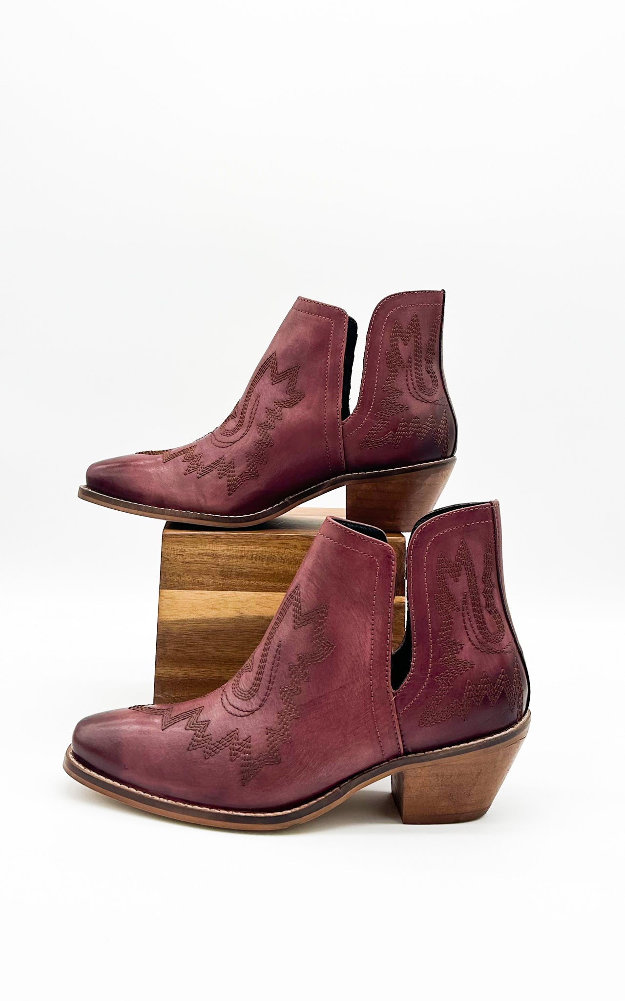 Kickin' Booties in Burgundy MadreForte LLC