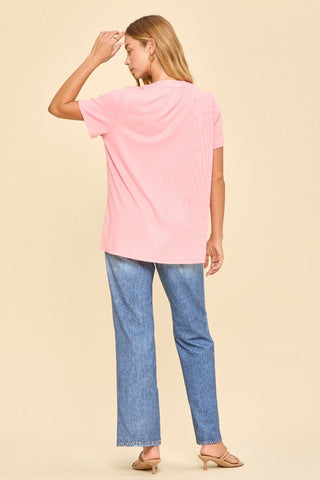 Boyfriend Style Vneck Top