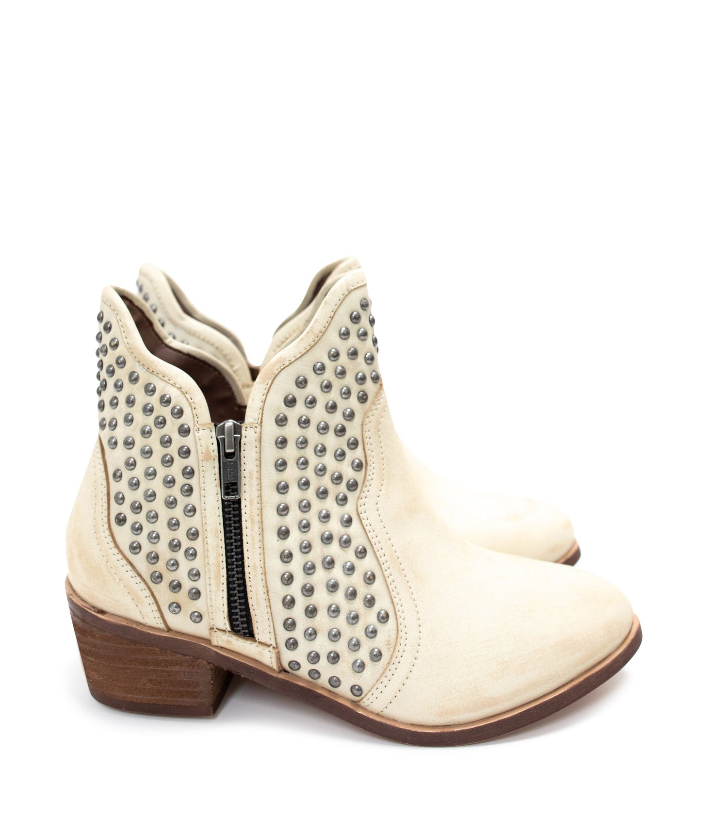 Nailed It Ankle Boot in White MadreForte LLC