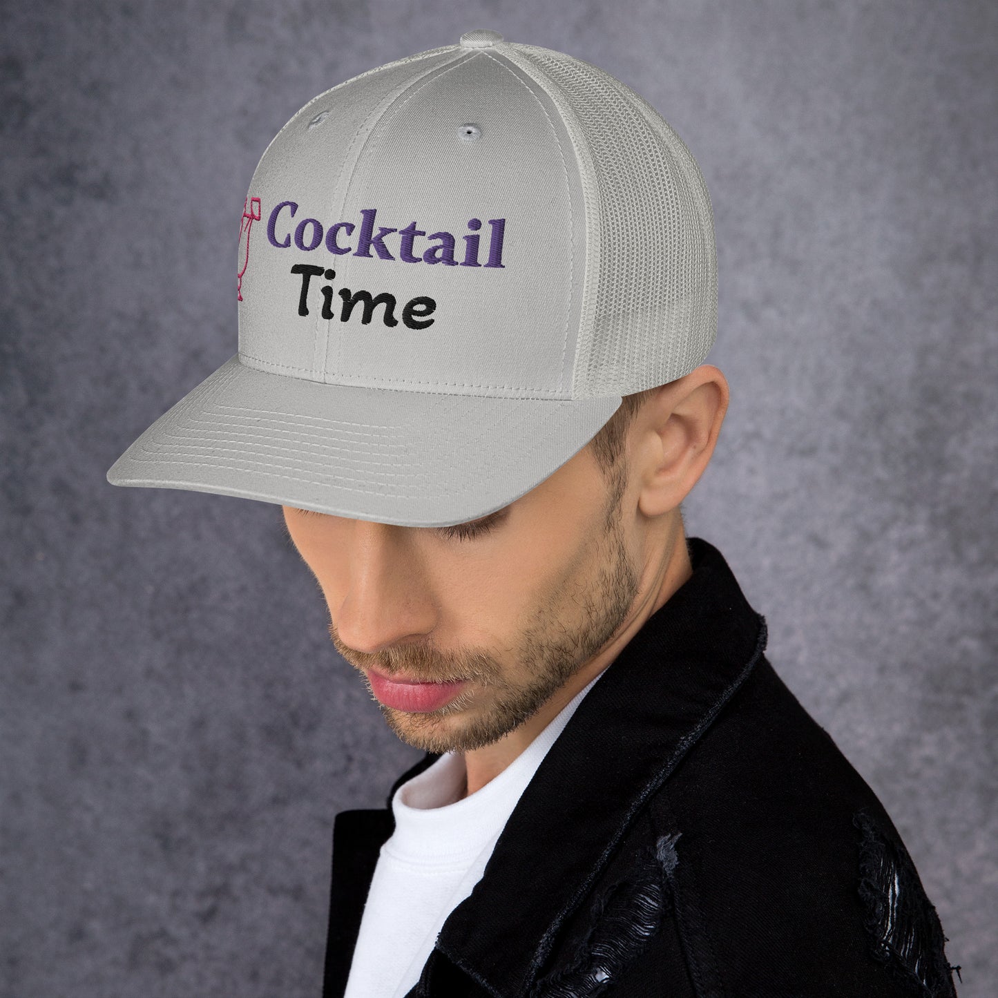 It's Cocktail Time | Trucker Cap MadreForte LLC