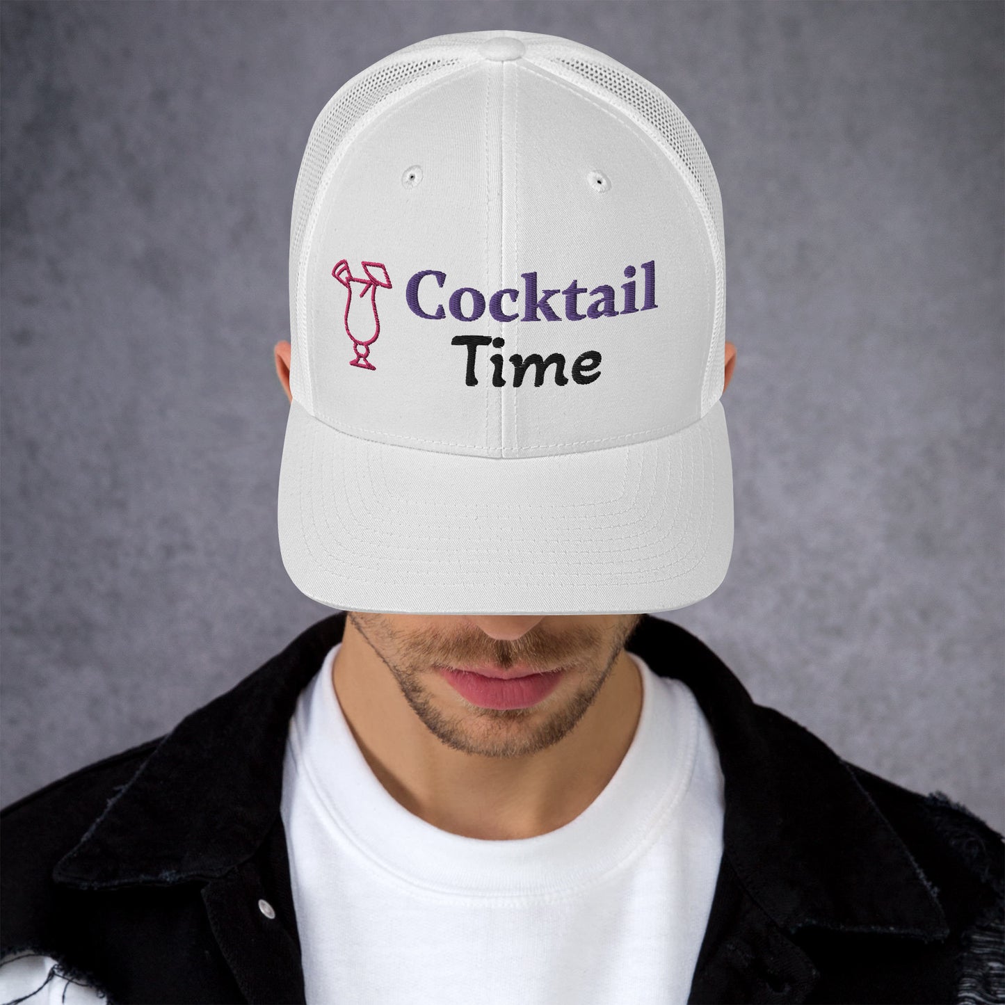 It's Cocktail Time | Trucker Cap MadreForte LLC