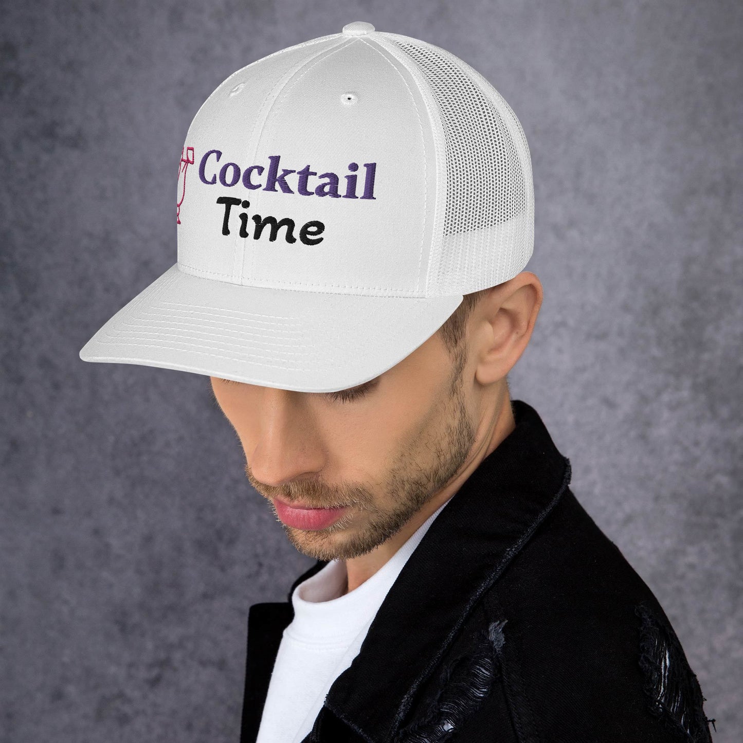 It's Cocktail Time | Trucker Cap MadreForte LLC