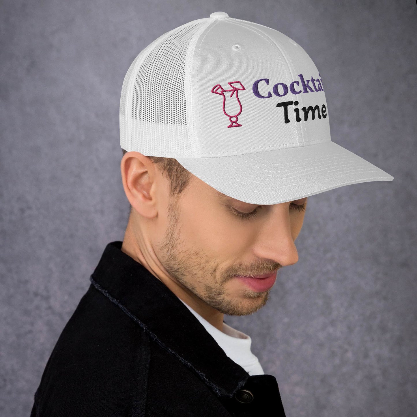 It's Cocktail Time | Trucker Cap MadreForte LLC