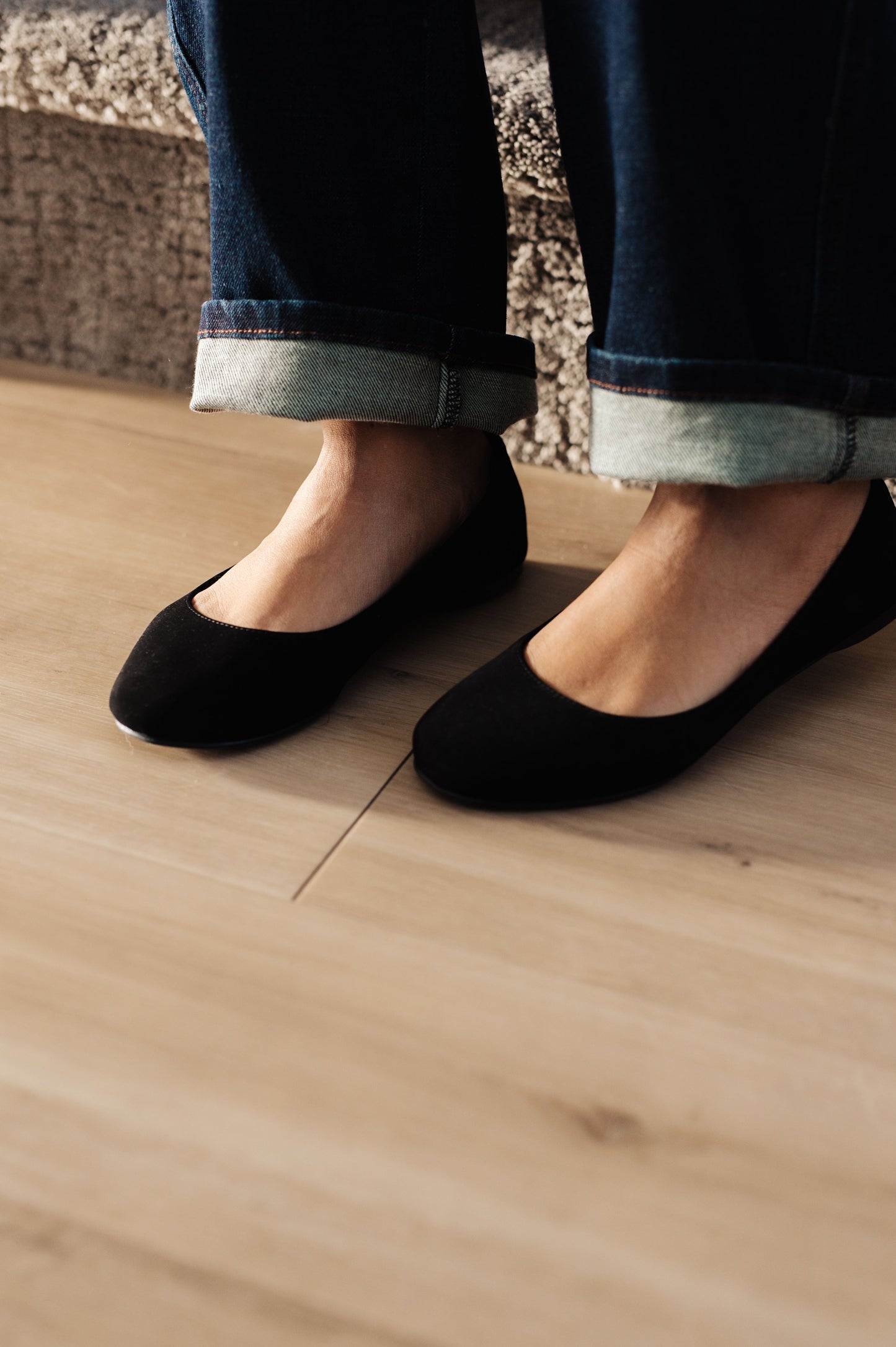 On Your Toes Ballet Flats in Black MadreForte LLC