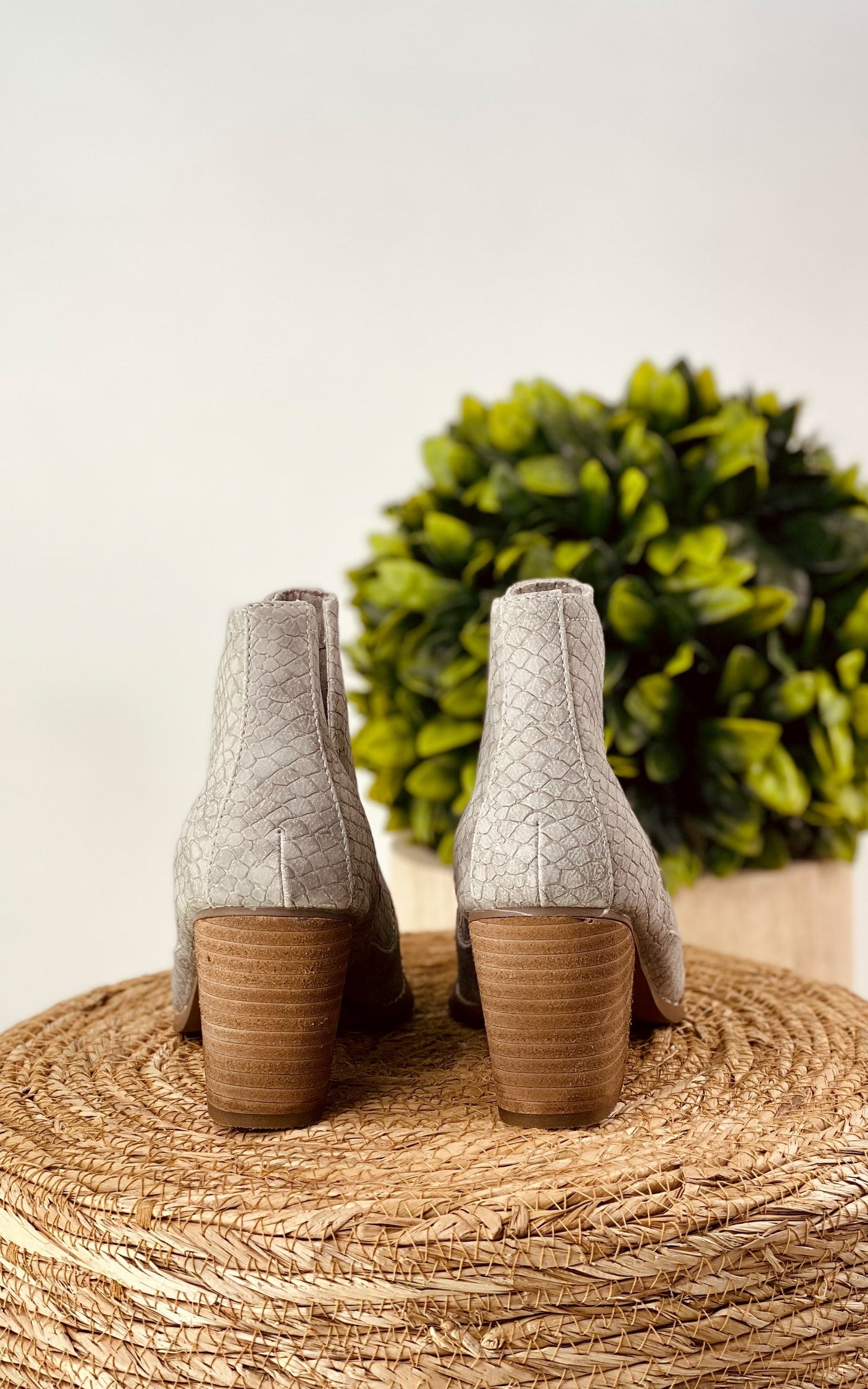 Tarim Bootie in Grey MadreForte LLC