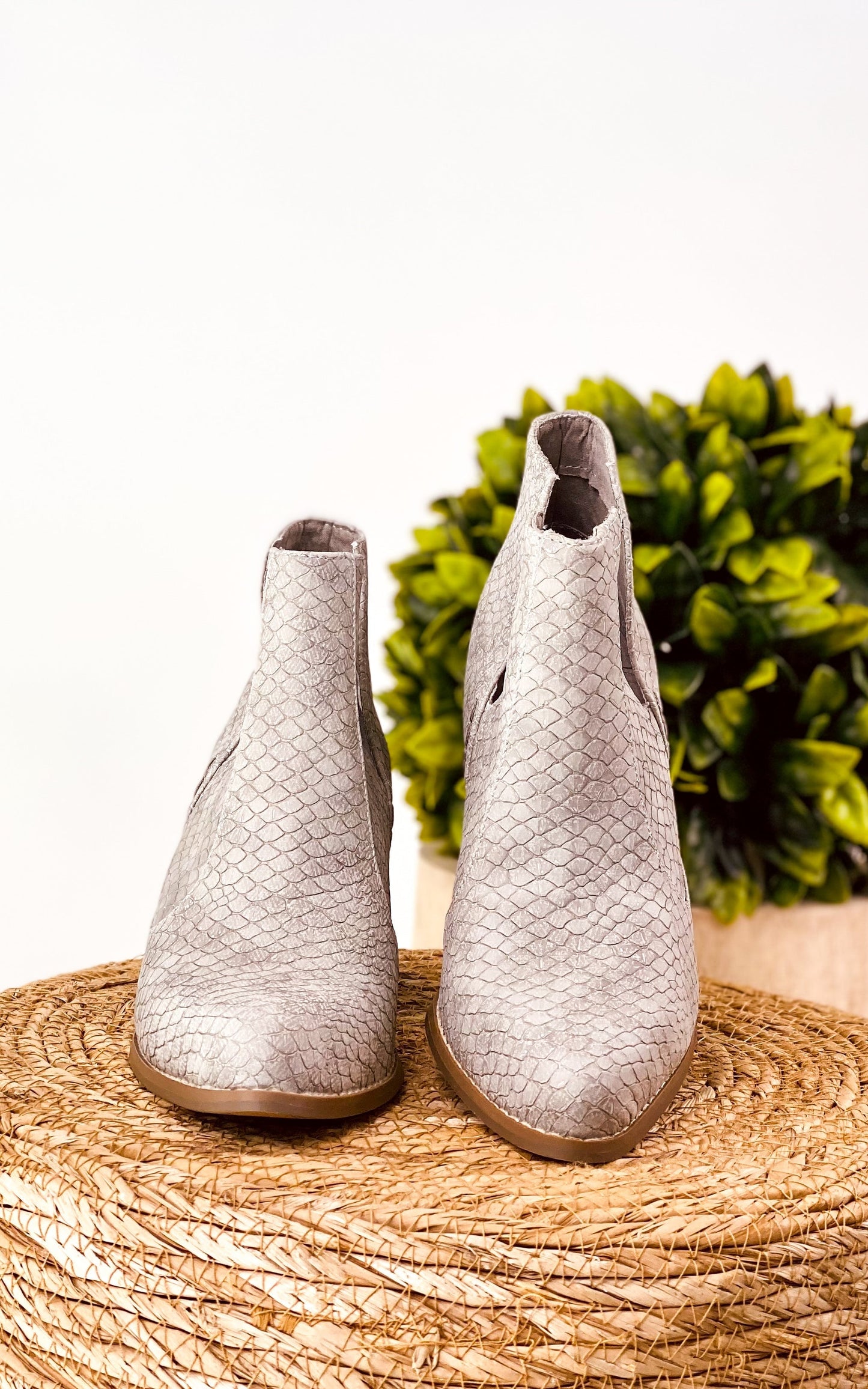 Tarim Bootie in Grey MadreForte LLC