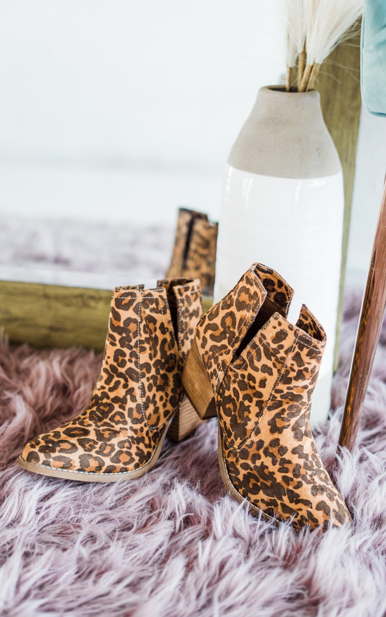 Tarim Bootie in Leopard MadreForte LLC