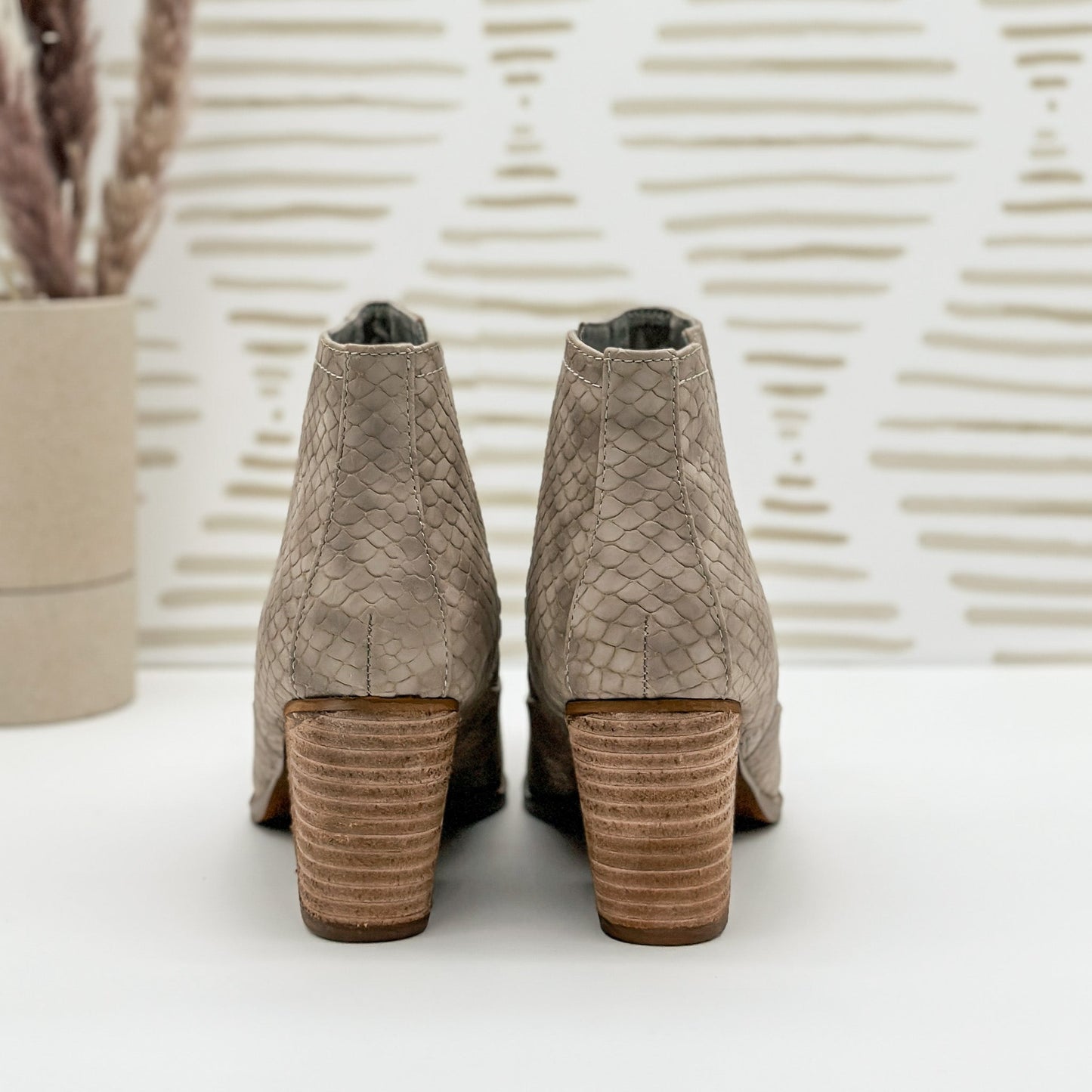 Tarim Bootie in Taupe MadreForte LLC