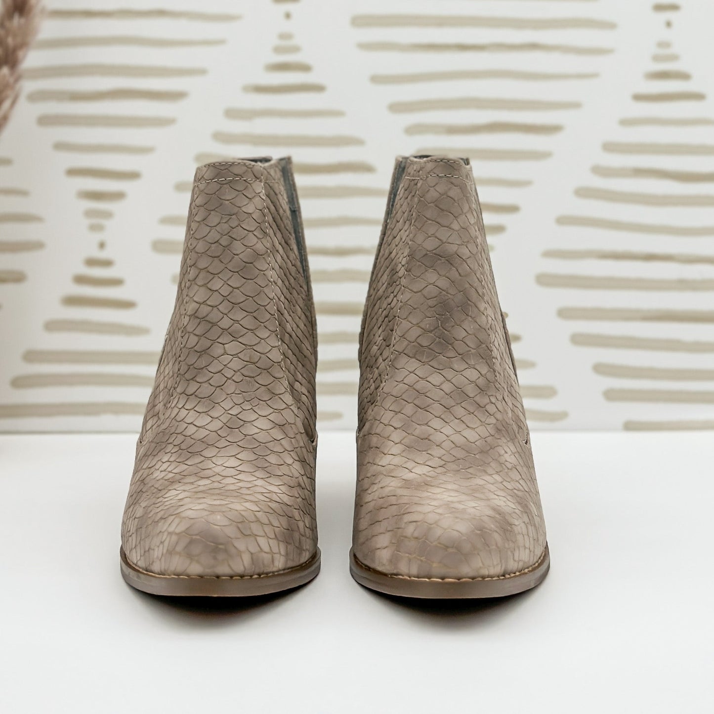 Tarim Bootie in Taupe MadreForte LLC