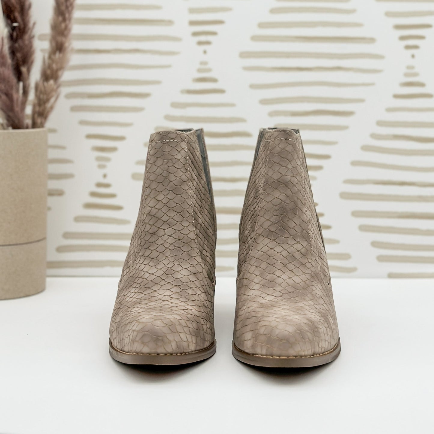 Tarim Bootie in Taupe MadreForte LLC