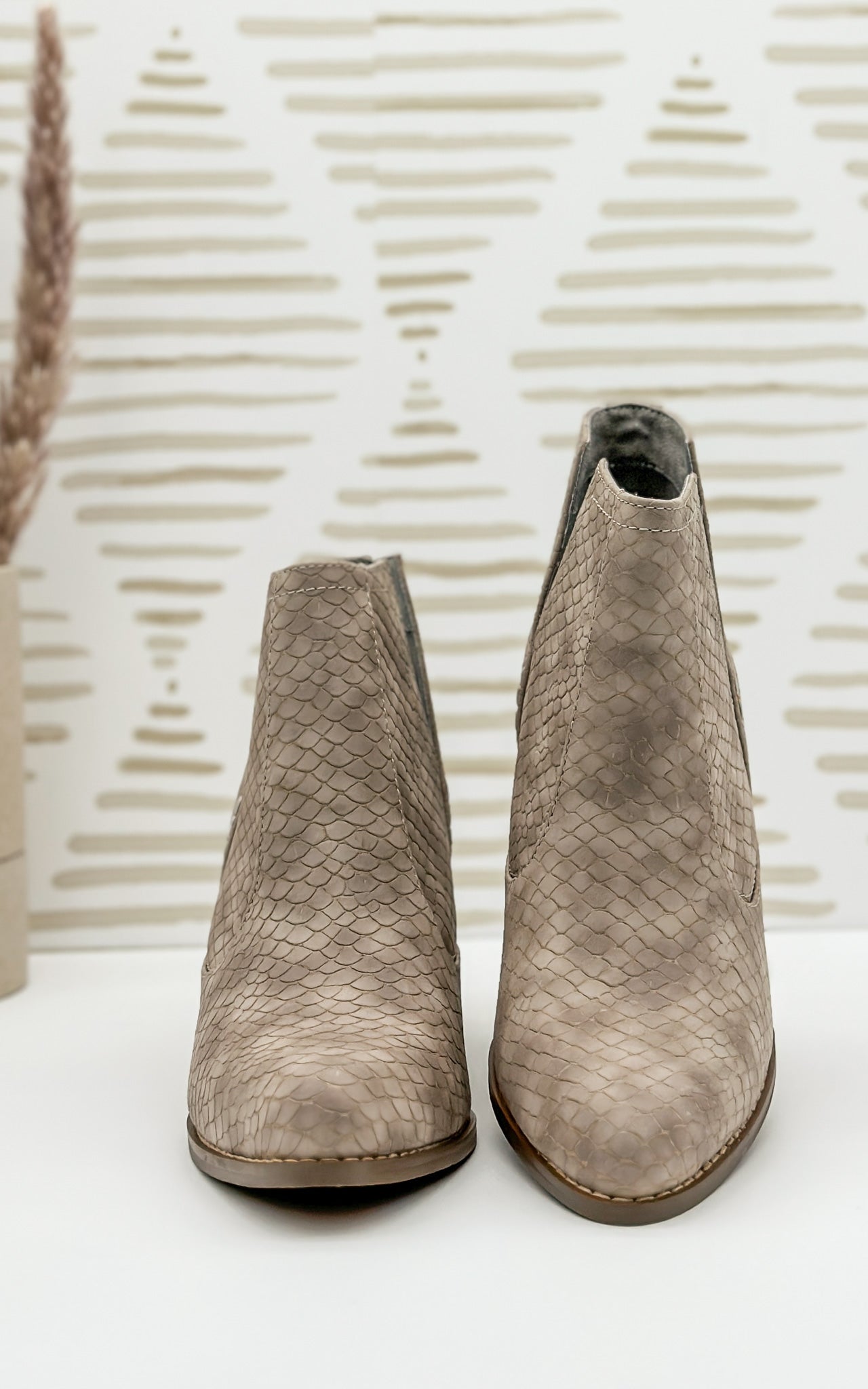 Tarim Bootie in Taupe MadreForte LLC