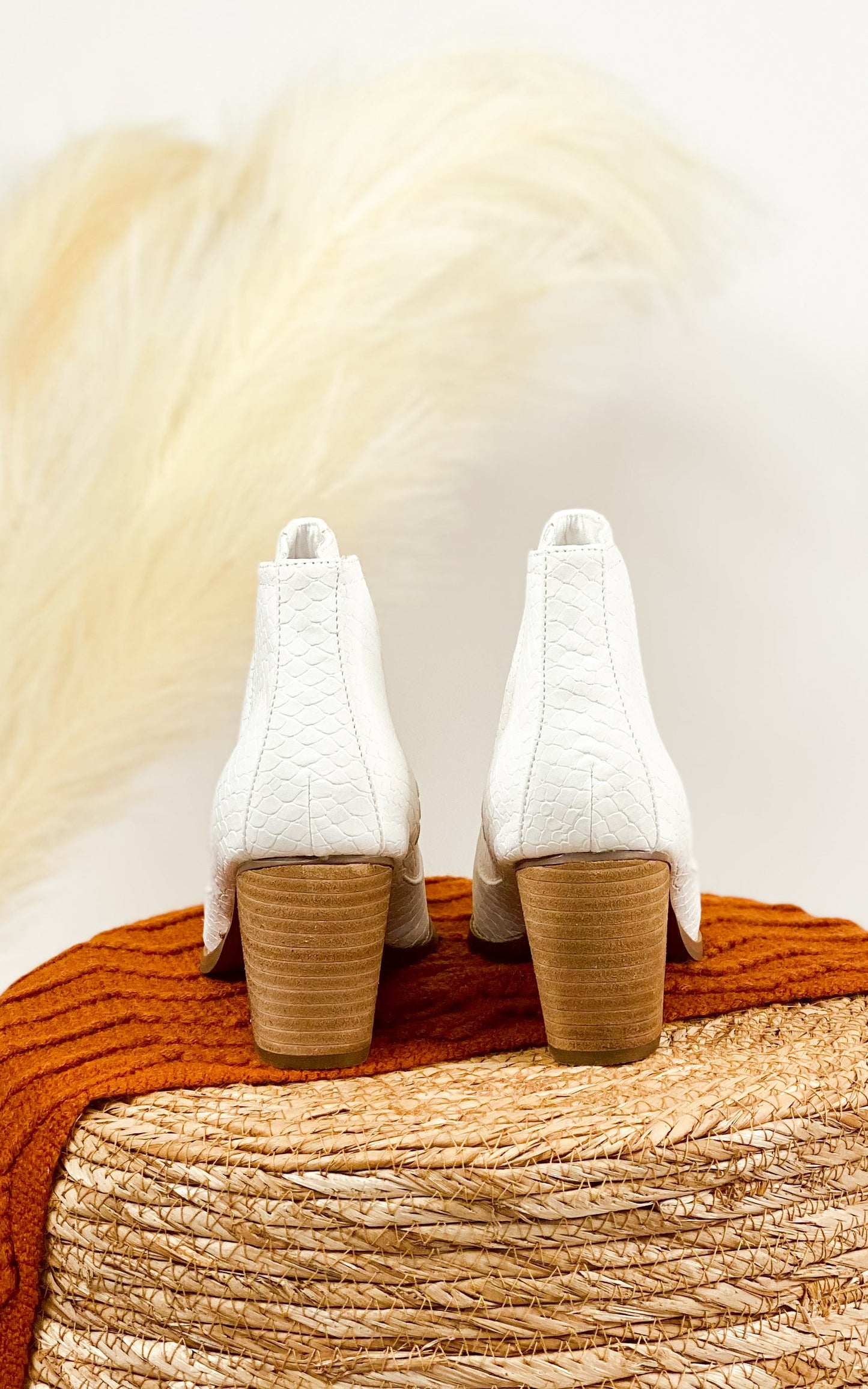 Tarim Bootie in White MadreForte LLC