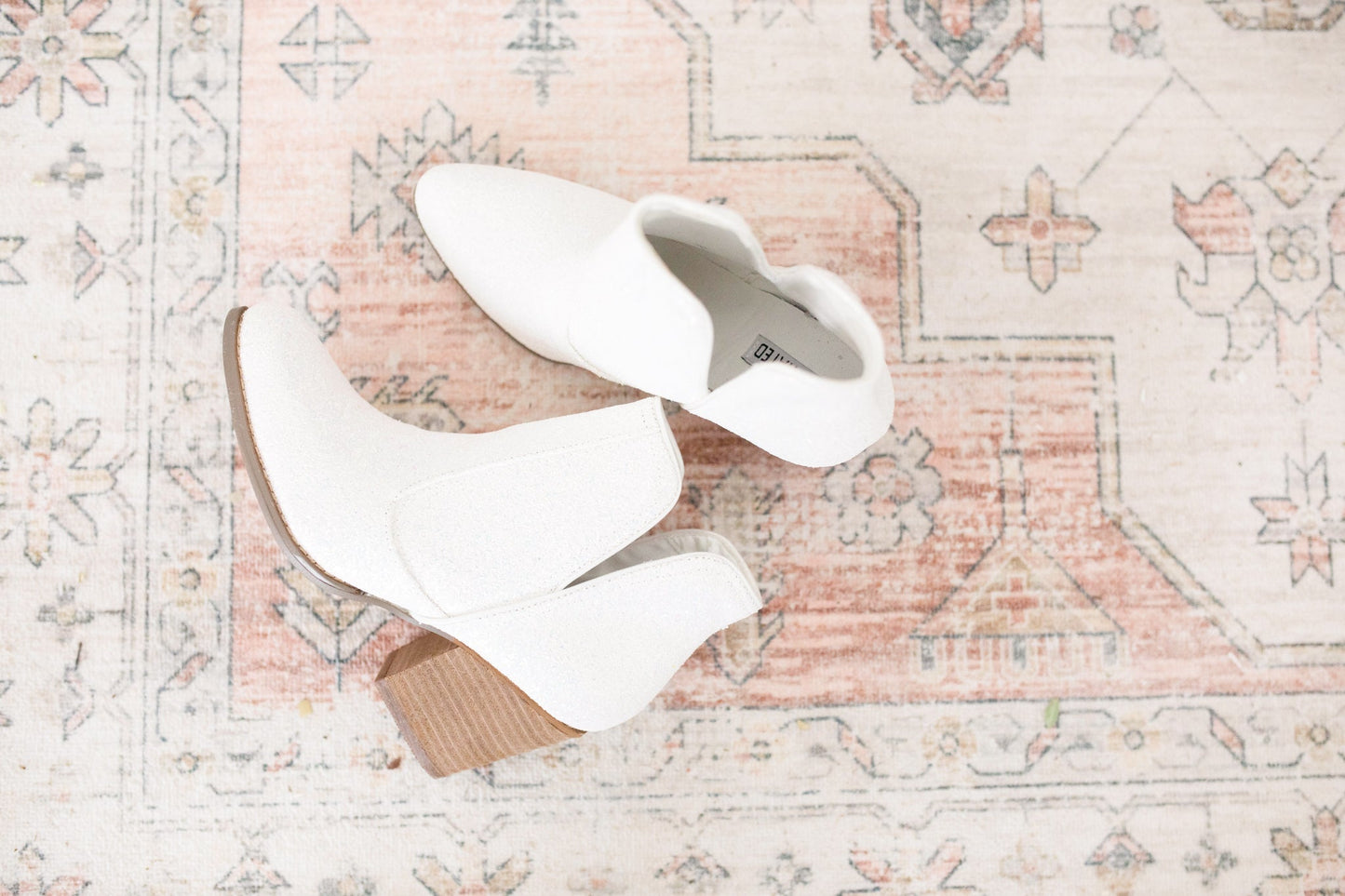 Fiera Booties in White MadreForte LLC